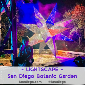Lightscape at San Diego Botanic Garden: What To Know Before You Go (Nov. 2022)