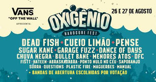 Abrem as vendas para ingresso do Oxigênio Hardcore Fest 2017