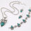 Thumbnail: Owl Temperament Necklace Earrings Bracelet Set G