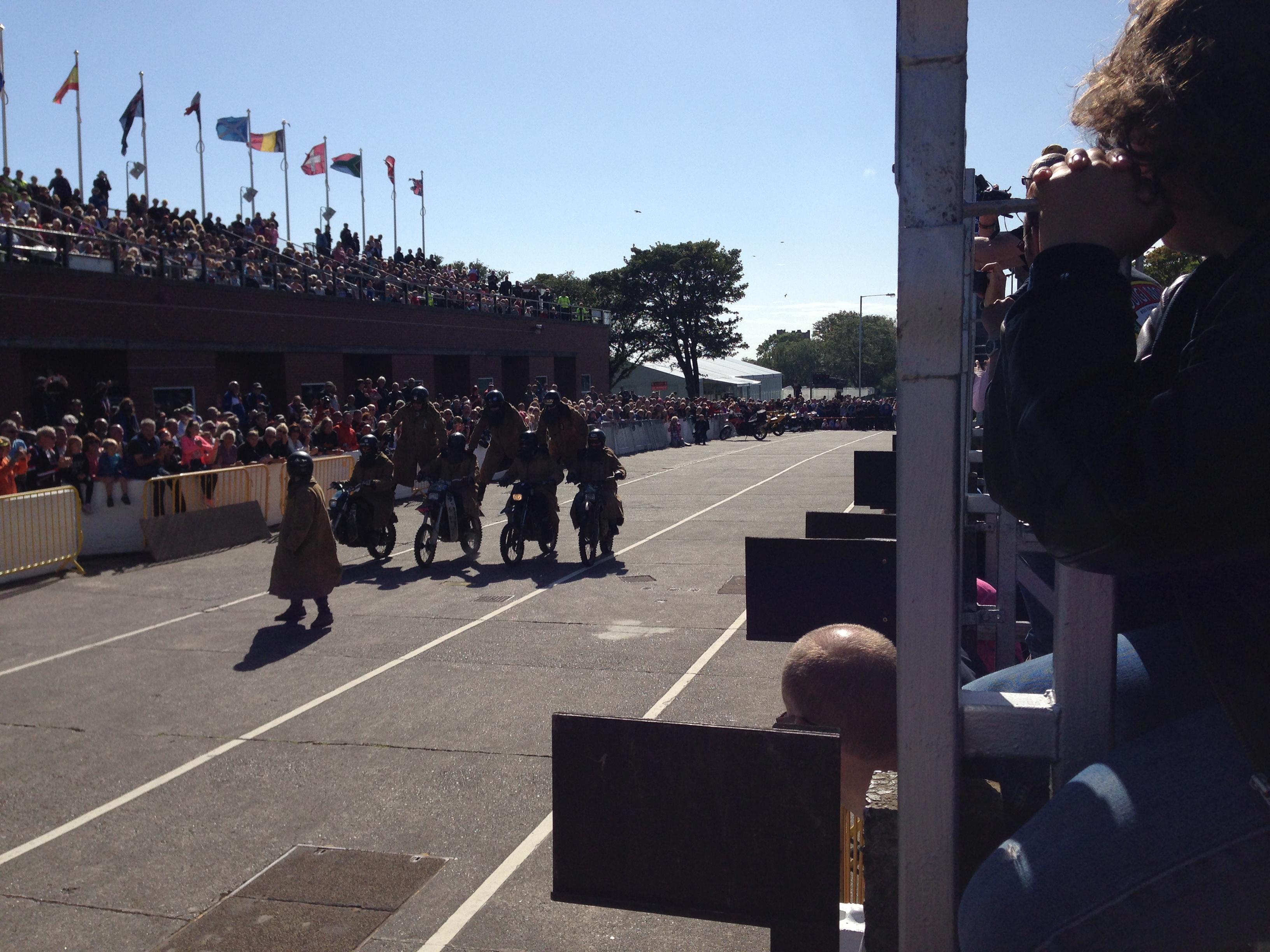 Purple Helmets Pit Lane TT