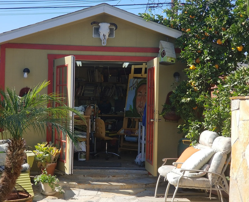WomynWerx Art Studio, Long Beach, CA. Maria B. Croucier, Artist