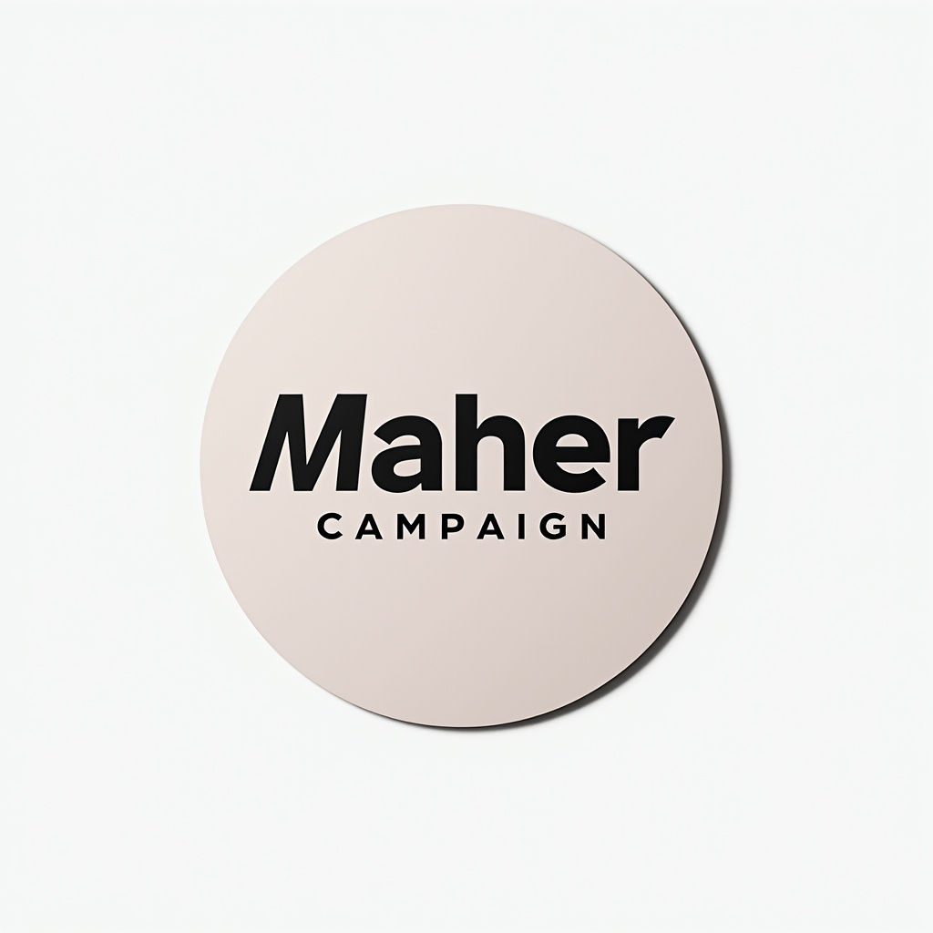 Maher Campaign Sticker