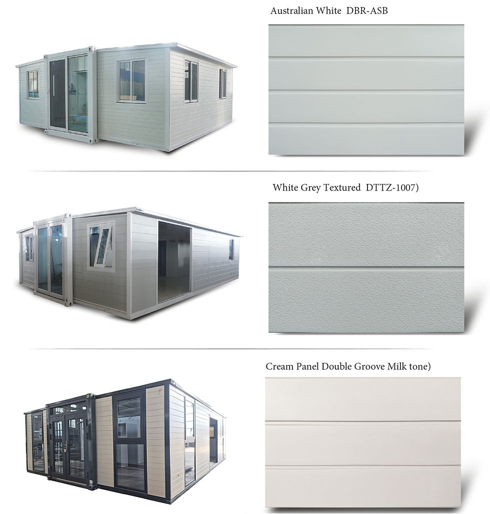 External Cladding End External Cladding for Expandable Homes | Affordable Living Solutions ...