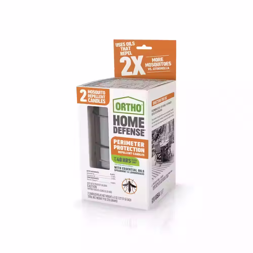Ortho Home Defense Perimeter Protection Repellent Candles