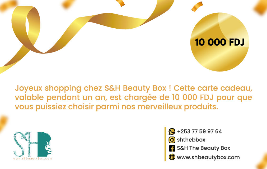 Carte Cadeau - 10 000 FDJ