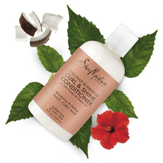 Miniature : Shea Moisture -Après Shampoing Coconut & Hibiscus 384 ml