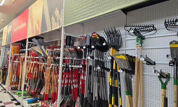 Gardening Tools Display