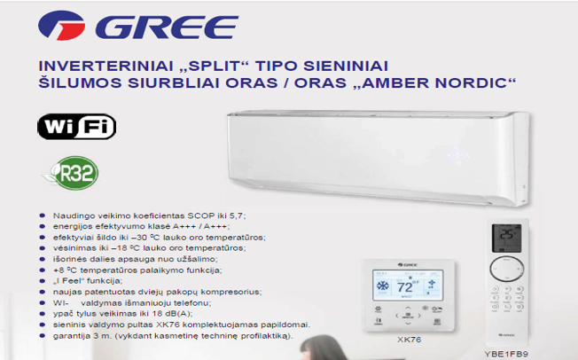 Miniatiūra: GREE - AMBER NORDIC
