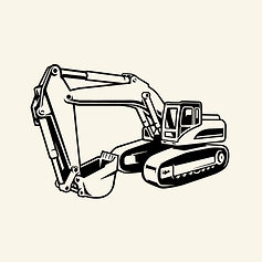 Digger servicing in Queenstown, New Zealand