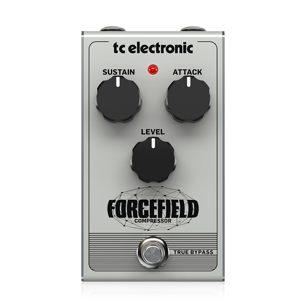 PEDAL ANALOGO COMPRESSOR P/GUITARRA "TC ELECTRONIC" FORCEFIELD COMPRESSOR