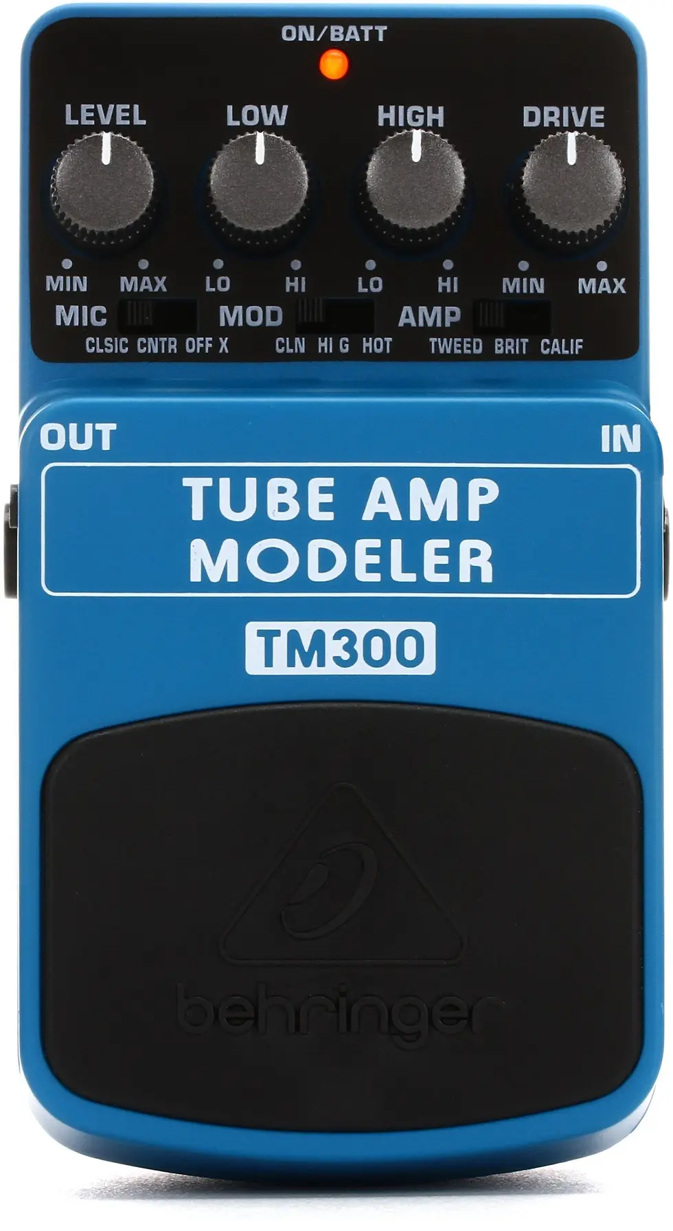 PEDAL MODELADOR AMPLIFICADOR A TUBOS "BEHRINGER" TM300