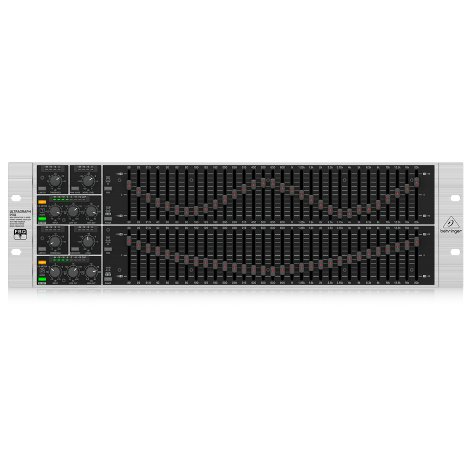 ECUALIZADOR 31 X 2 BANDAS 03 ESPACIOS "BEHRINGER" FBQ6200HD