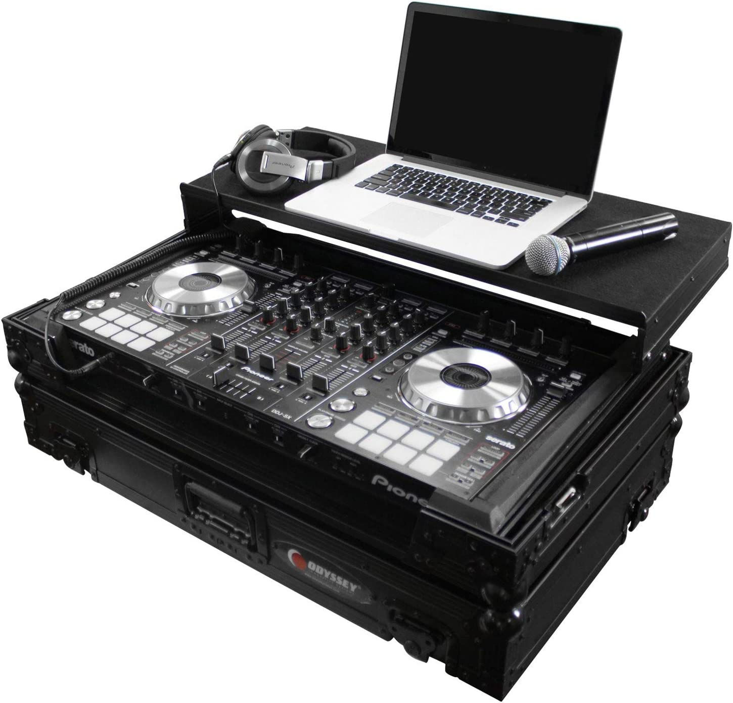 FZGSPIDDJSXBL CASE P/PIONEER DDJ-SX/S1/T1 C/PLATAFORMA, BL "ODYSSEY"