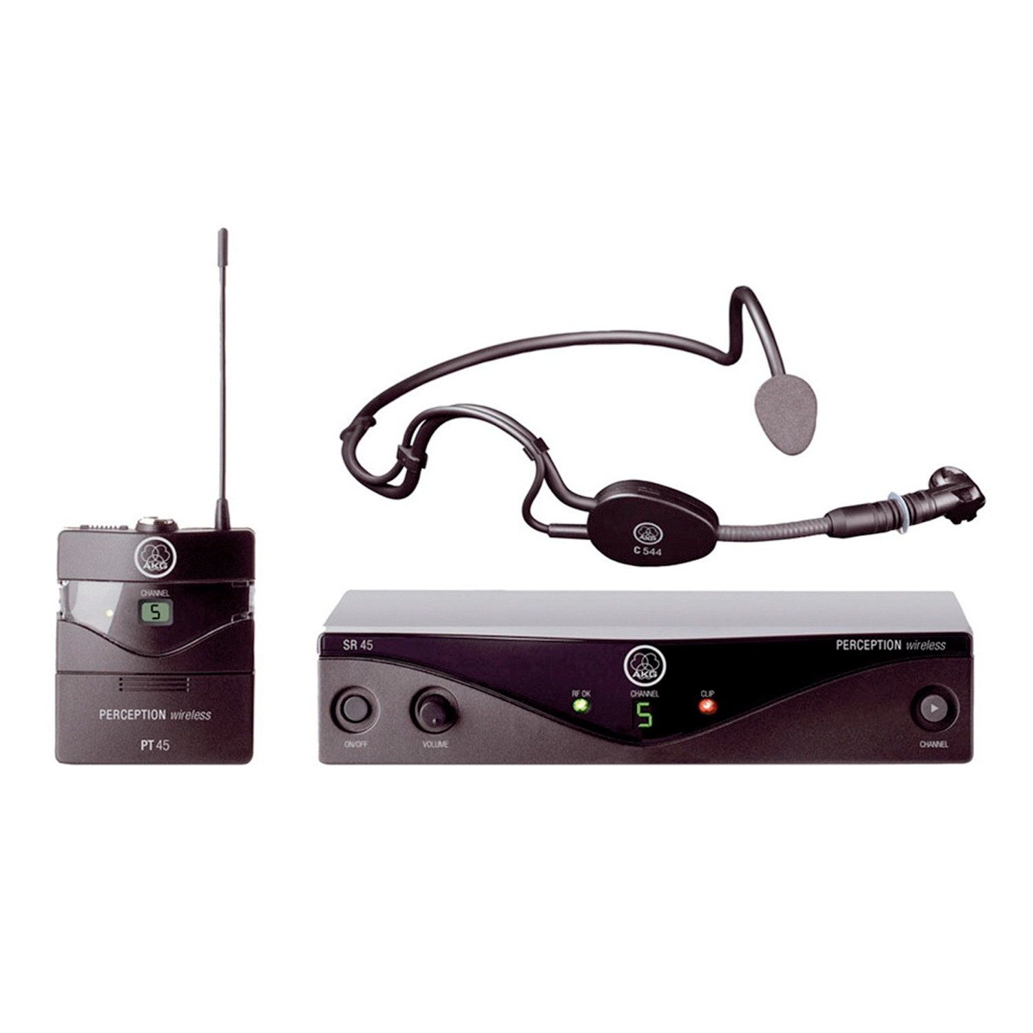 MICRÓFONO INALÁMBRICO DE DIADEMA, 8 FREC, INCL. SR45, PT45, WMS45 SPORTS SET A
