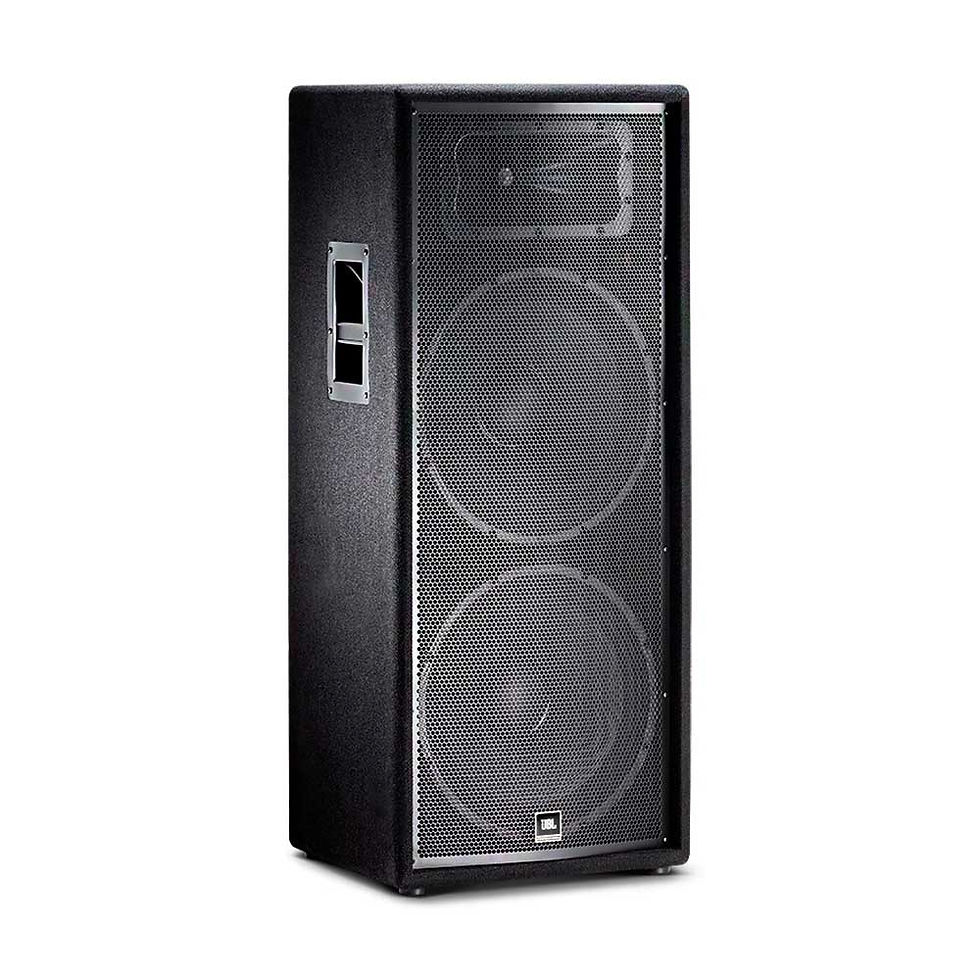 CAJA PASIVA 500W, 2 VÍAS, LF  2 X 15", HF 1", 133DB "JBL" JRX225