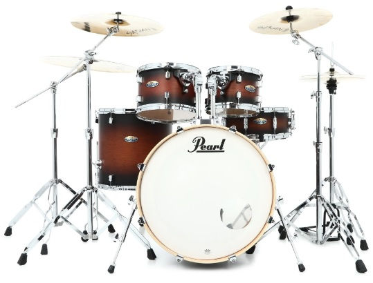 DMP925SP/C #260 BATERIA DECADE MAPLE CLASSIC SATIN BROWN BURTS T:10X7 T:12X8 TP: