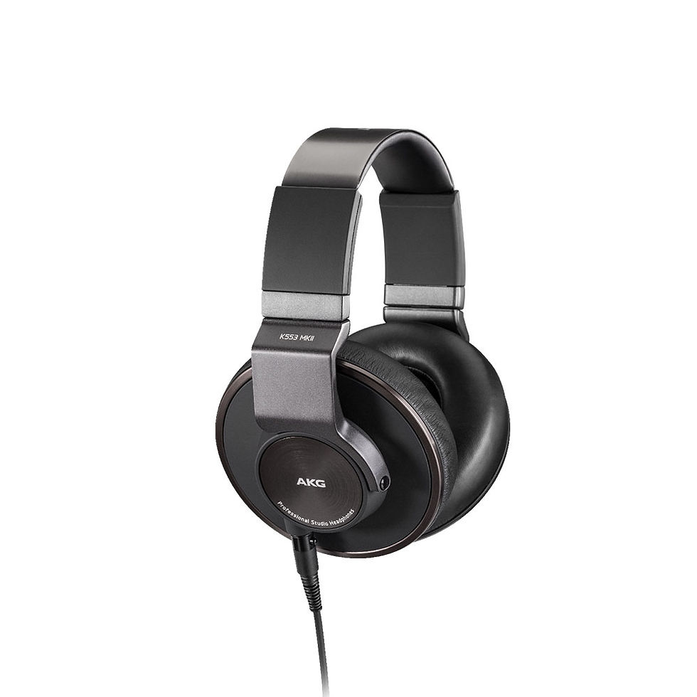 AUDIFONOS CERRADOS CIRCUMAURALES PARA ESTUDIO, 12HZ-28KHZ, 32 OHMS, K553 MKII