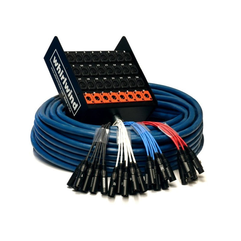 MEDUSA 24 CANALES 100 PIES "WHIRLWIND"  MEDUSA MS-24-4-100