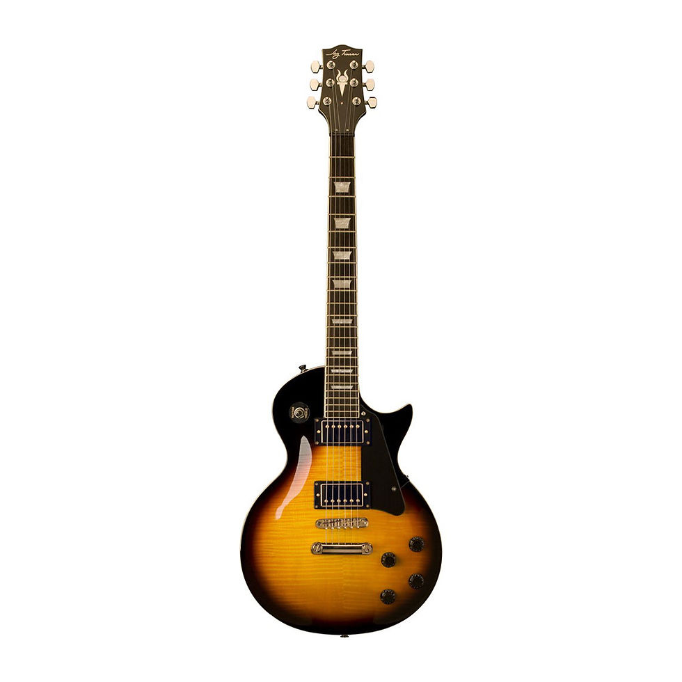 Thumbnail: GUIT ELECT TIP LES PAUL COL SUNBURST, BRILLANTE "JAY TURSER" JT-220-VS-A-U