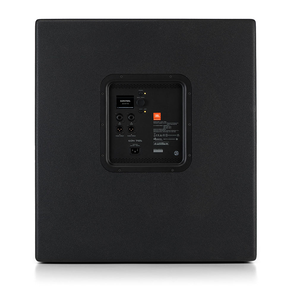 Thumbnail: SUBWOOFER ACTIVO 1500W C/DSP BT/CONTROL, LF 18", 30HZ-150HZ, 131DB "JBL" EON718S