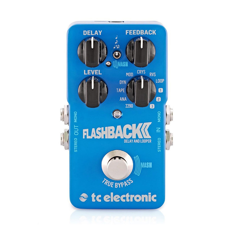 Miniatura: PEDAL FLASHBACK 2 DELAY & LOOPER, C/11 TIPOS, FLASHBACK 2 DELAY AND LOOPER