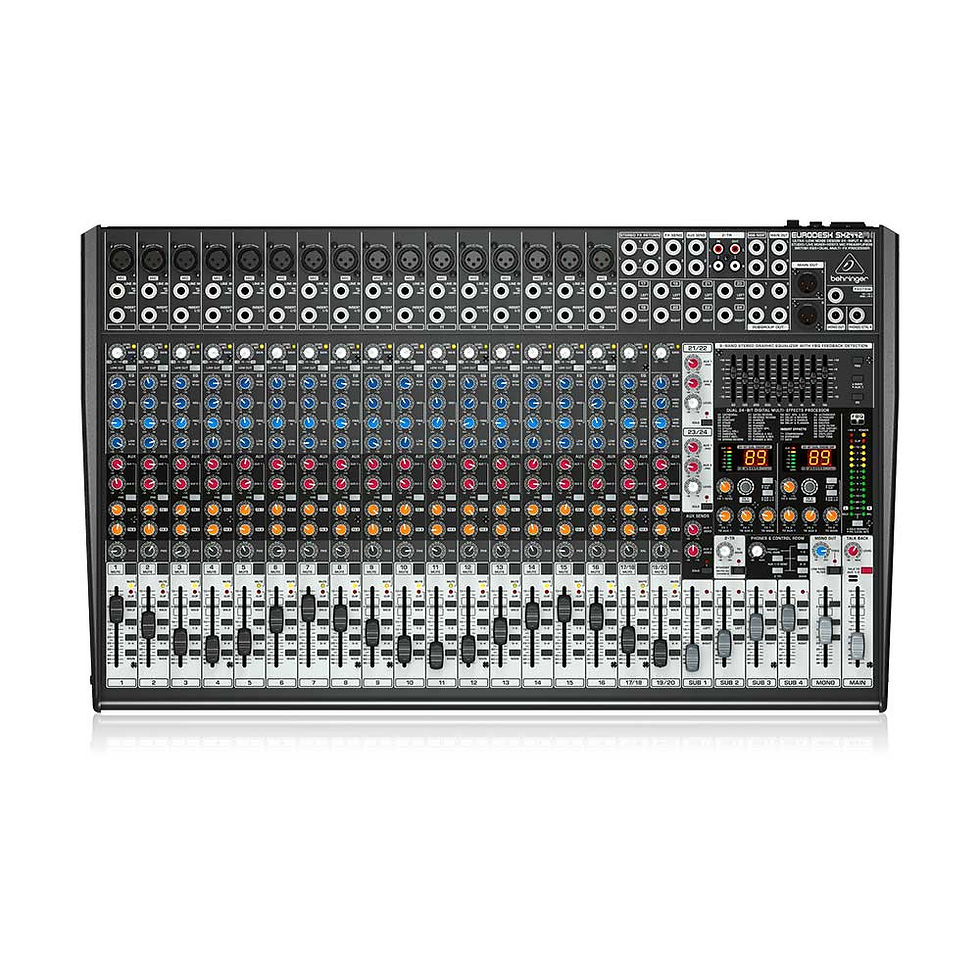 MIXER 16 MONO + 2 STEREO C/EFECTOS "BEHRINGER" SX2442FX