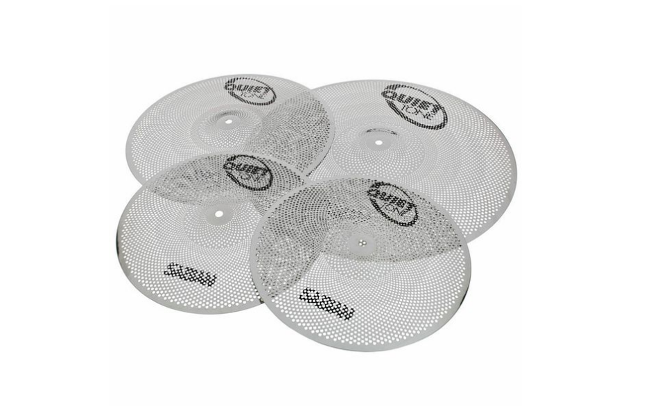 QTPC503 SET DE PLATILLOS QUITE TONE (01 HI-HATS 14", 01 CRASH 16" Y 01 RIDE 20")
