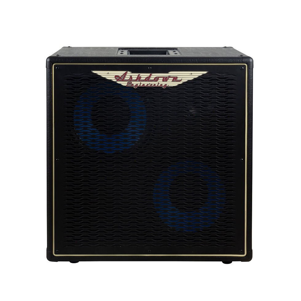 Miniatura: GABINETE DE BAJO COMPACTO DE 300W A 8 OHM - 2 ALTAVOCES DE 10" ABM-210H-PN