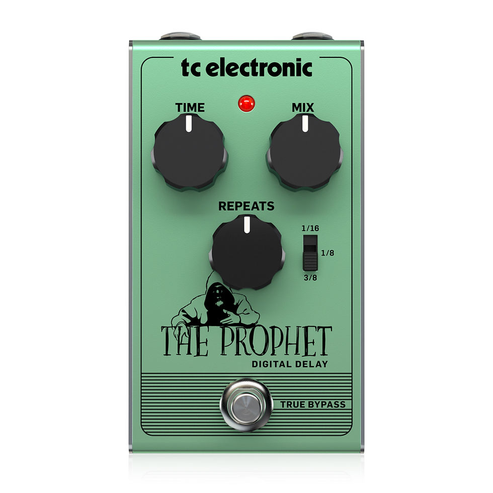 PEDAL DIGITAL DELAY P/GUITARRA "TC ELECTRONIC" THE PROPHET DIGITAL DELAY