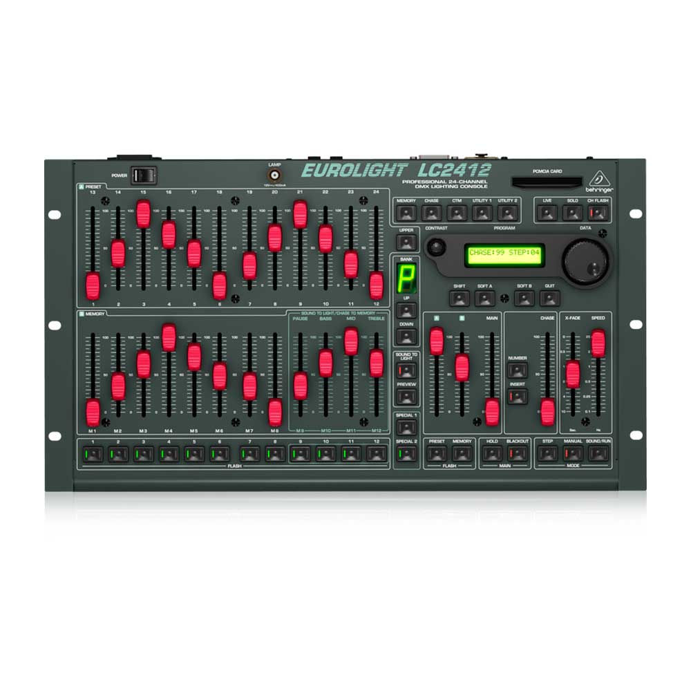 MIXER 24 CANALES PARA LUCES "BEHRINGER" LC-2412