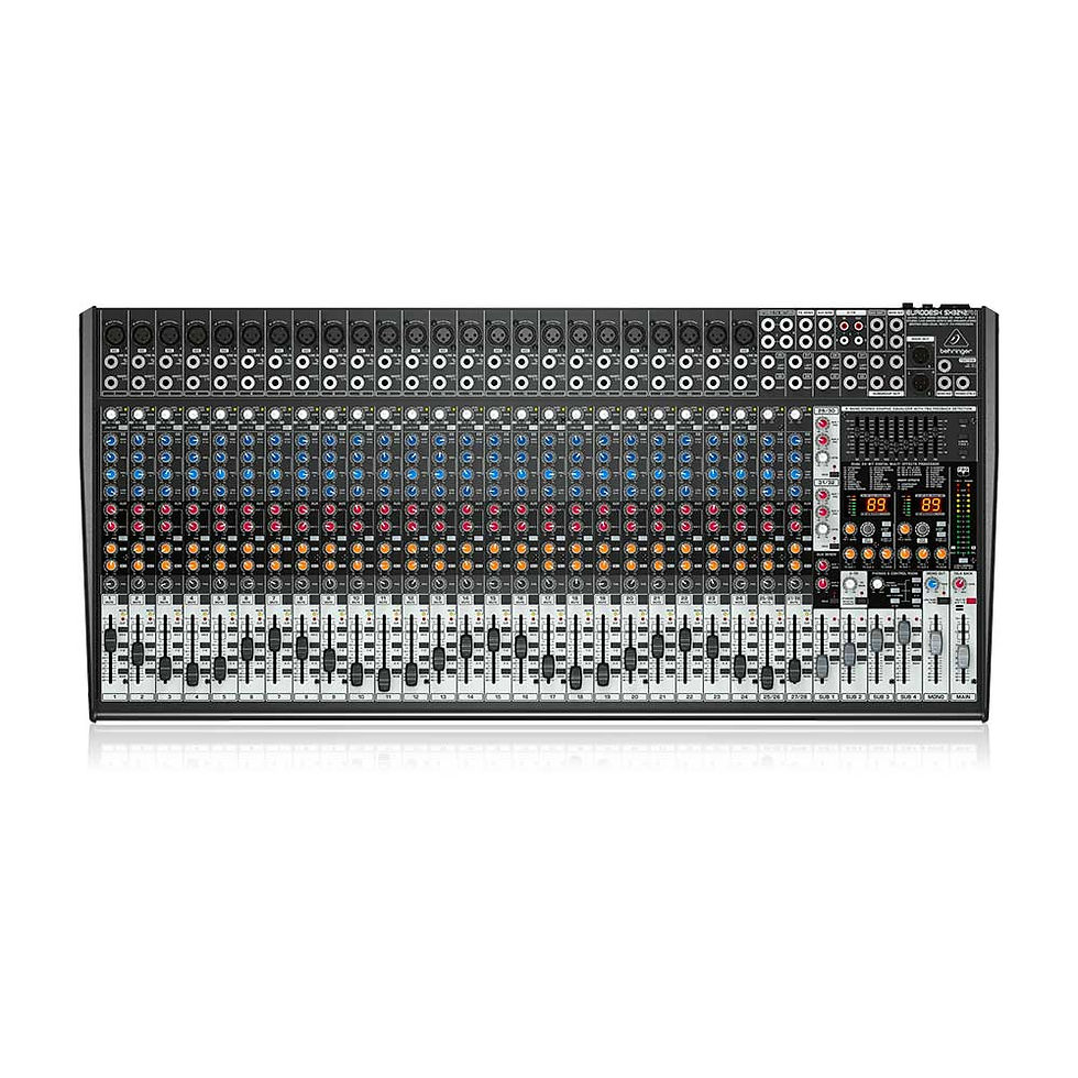 MIXER 24 MONO + 2 STEREO C/EFECTOS "BEHRINGER" SX3242FX