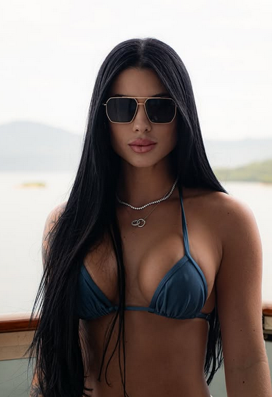 Rayane Figliuzzi é supostamente a nova namorada de Belo.
