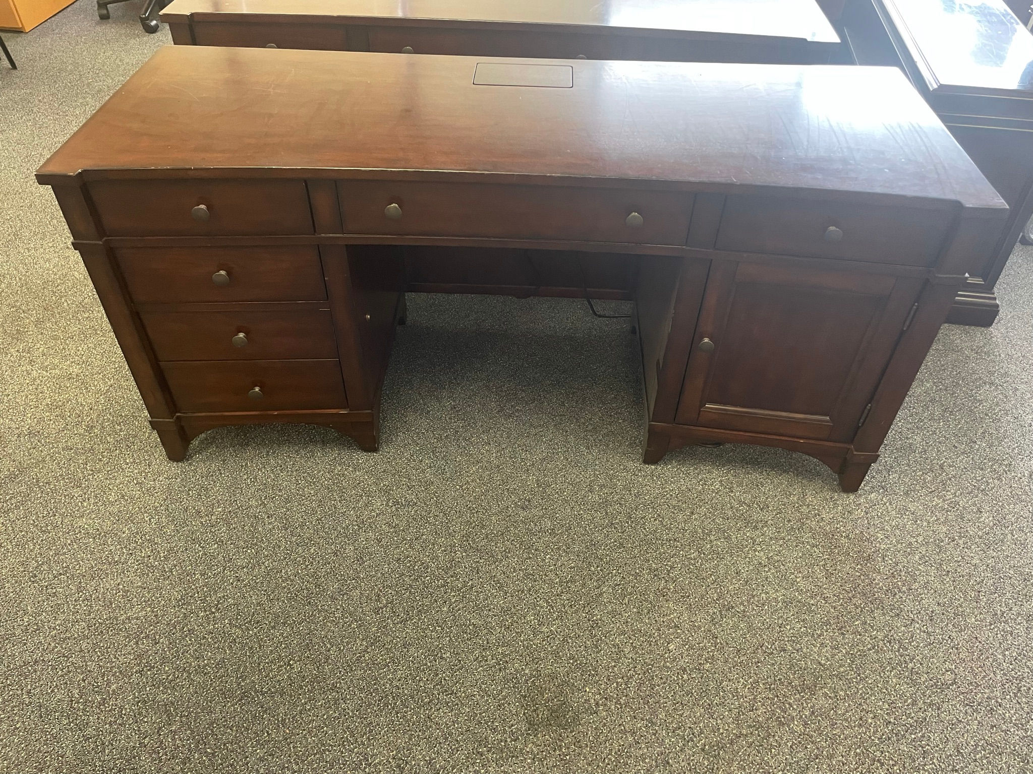 Hooker Furniture - Dark Cherry Computer Credenza