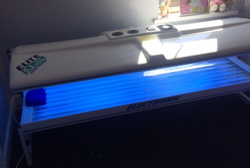 Elite Double lay down home sunbed hire