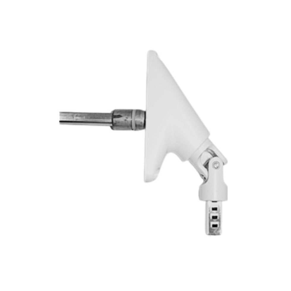 90° weiss 27 x 85 mm, 4kt8mm
