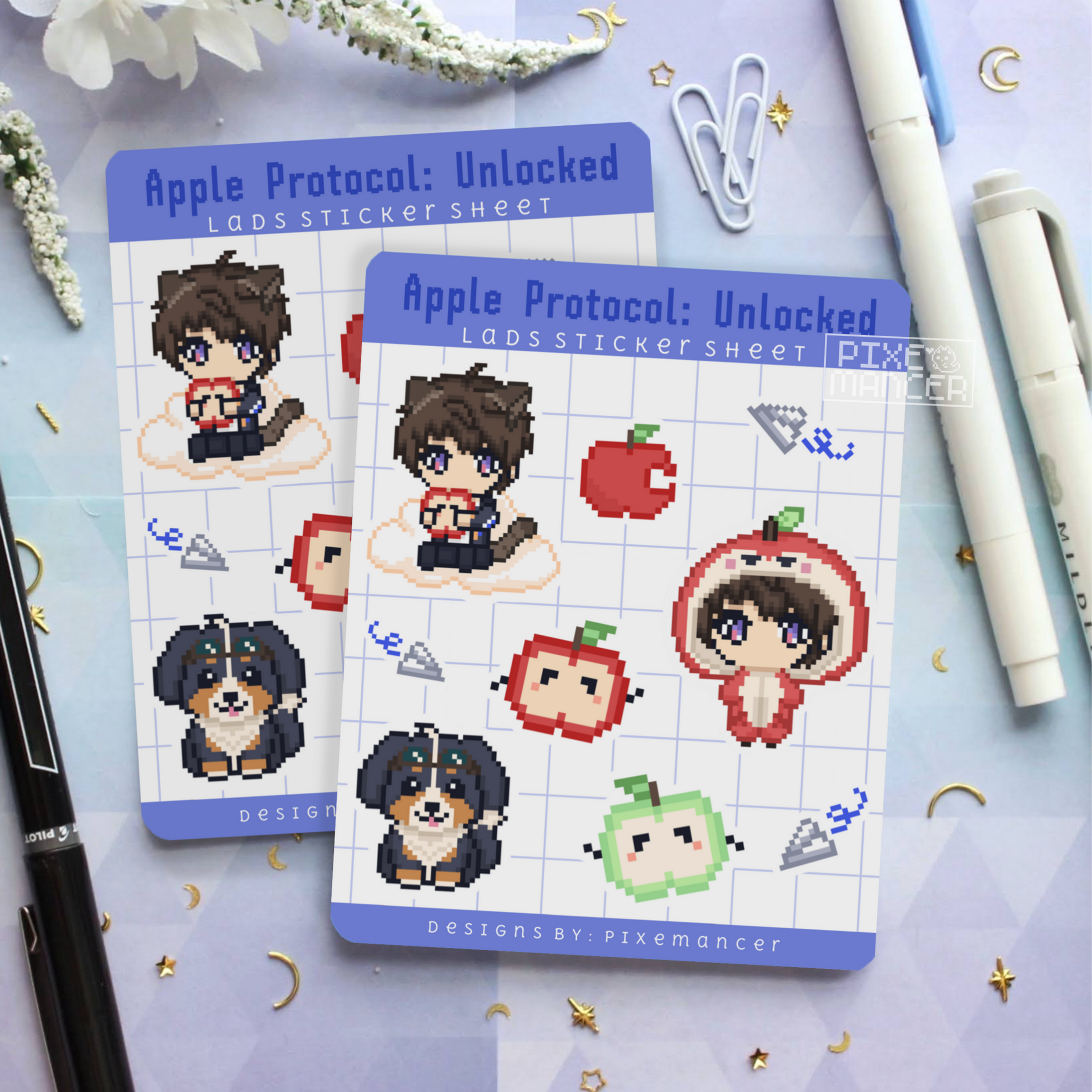 LADS Apple Protocol Sticker Sheet