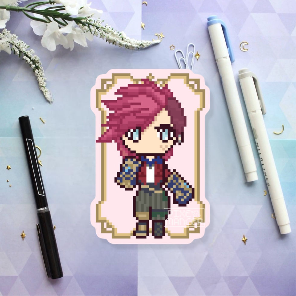 Thumbnail: Arcane Character Single Stickers