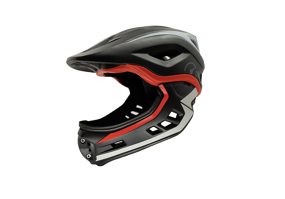 Thumbnail: Revvi Super Lightweight Kids Full Face Helmet (48-53cm)