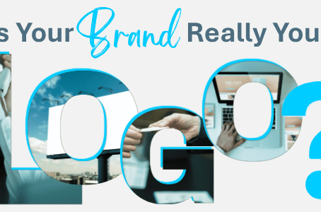 Text reading is your brand really your logo?