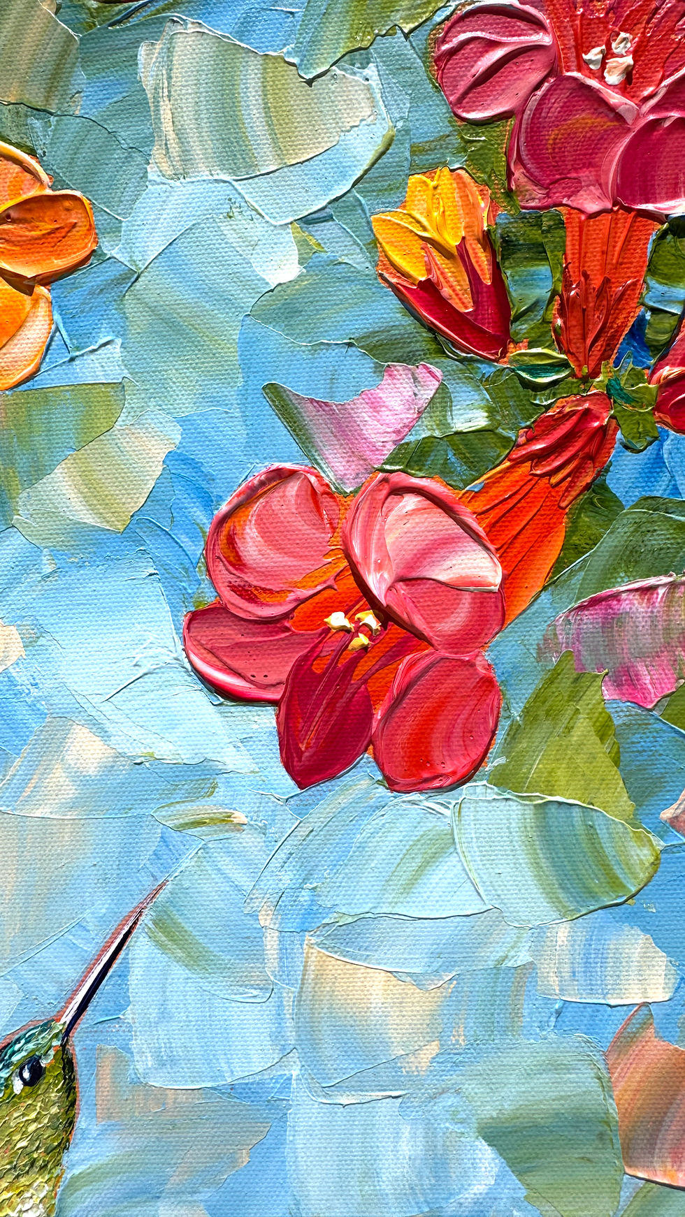 Thumbnail: Secret Garden  36" x 12"