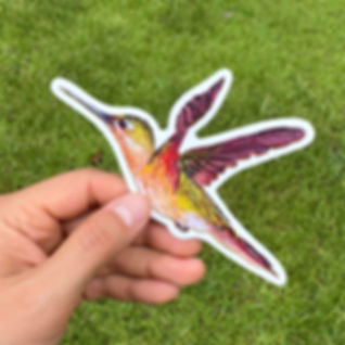 Courage STICKER