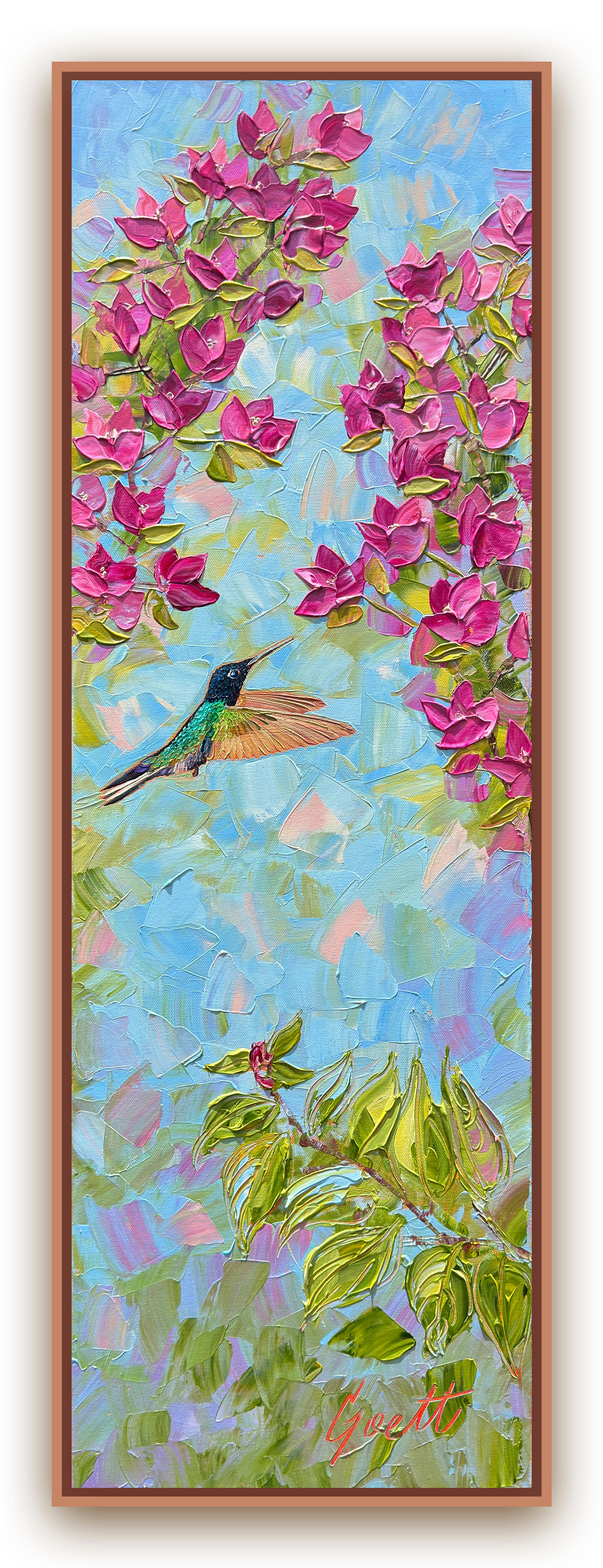 Purpose in Heart 36" x 12"