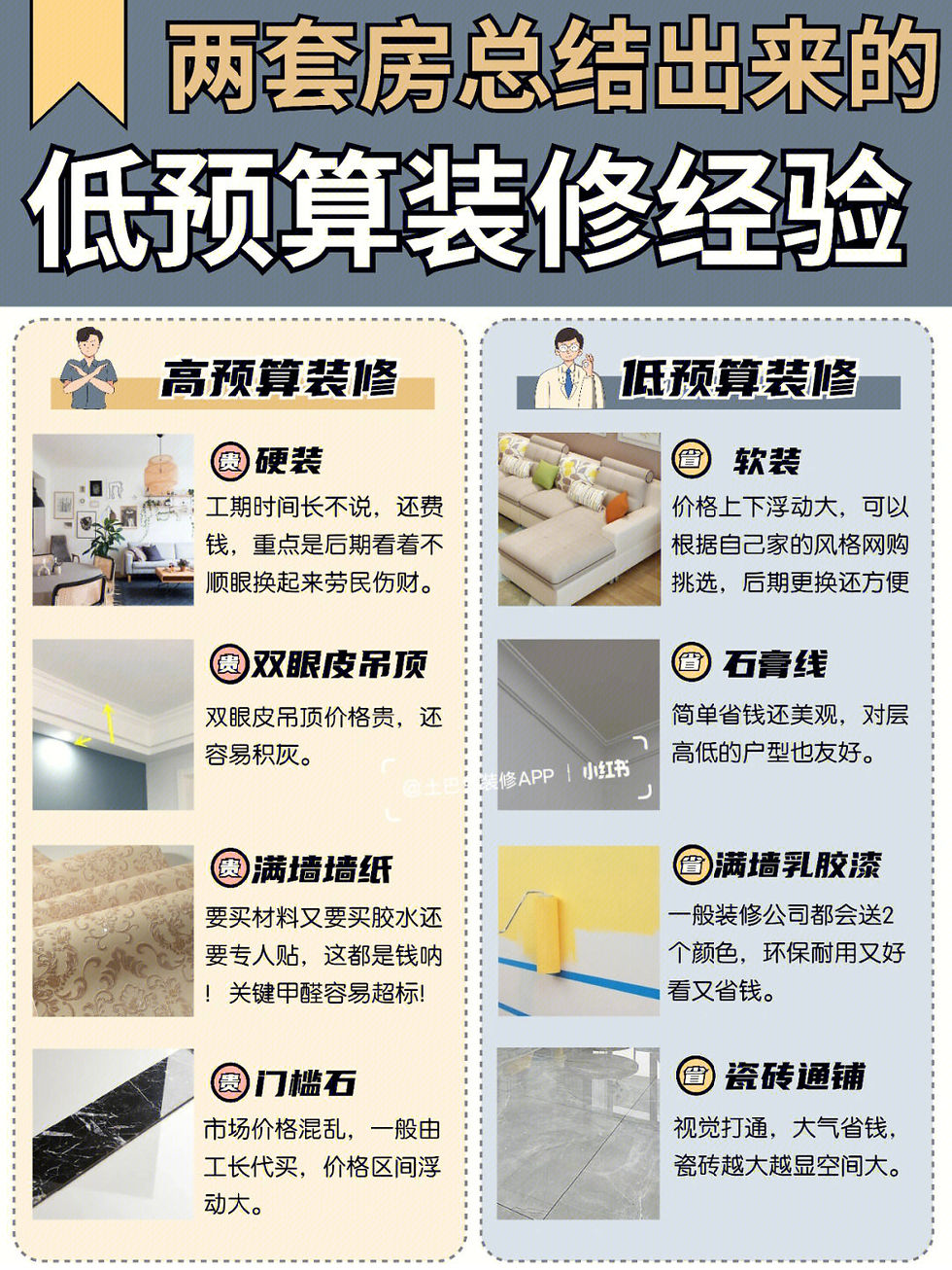 Tips for renovation (Low Budget)