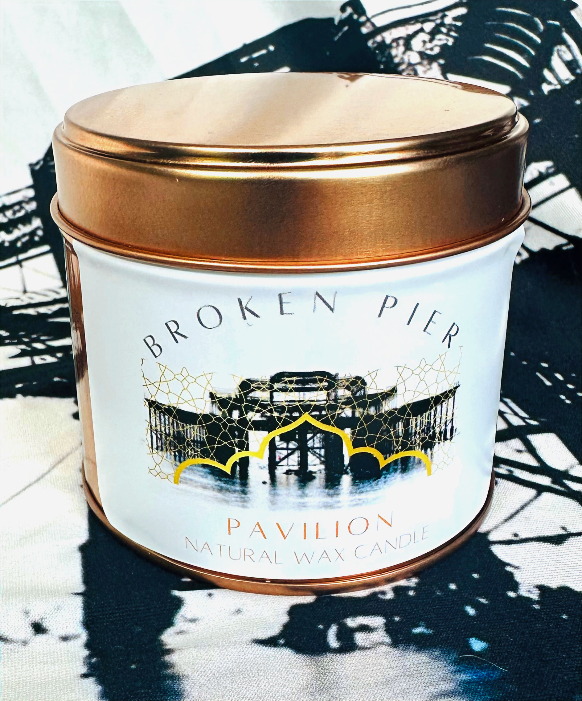 Pavilion Candle Tin