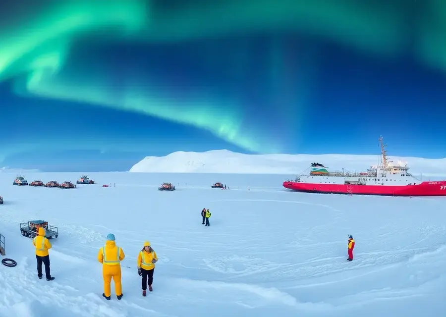 Antarctic science cooperation