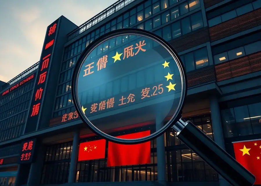 China securities regulator probe