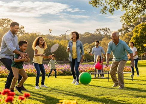 Energize Your Family: Rediscovering Joy Through Active Sports & Play