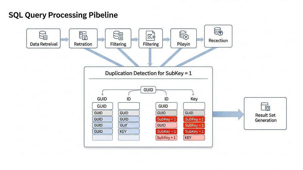 SQL duplicate SubKey Guide: Detecting Duplicates in DB2