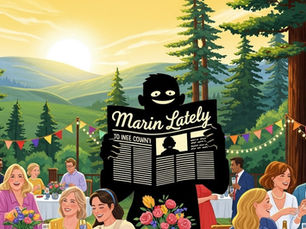 Marin County satire: Marin Lately and the Bay Area’s Social Mirror