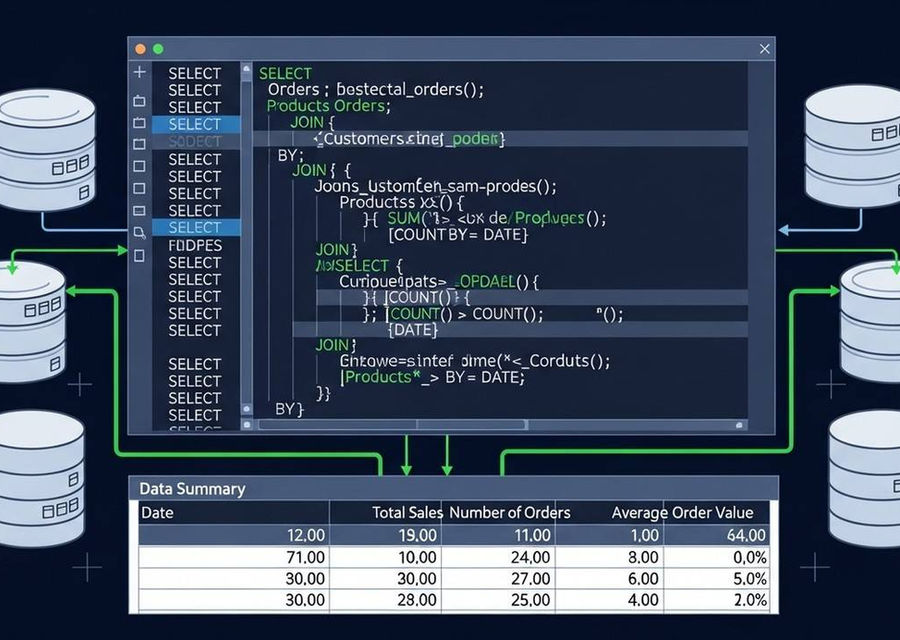DB2 Query Date: Multiple Selects and Summing by Date Explained